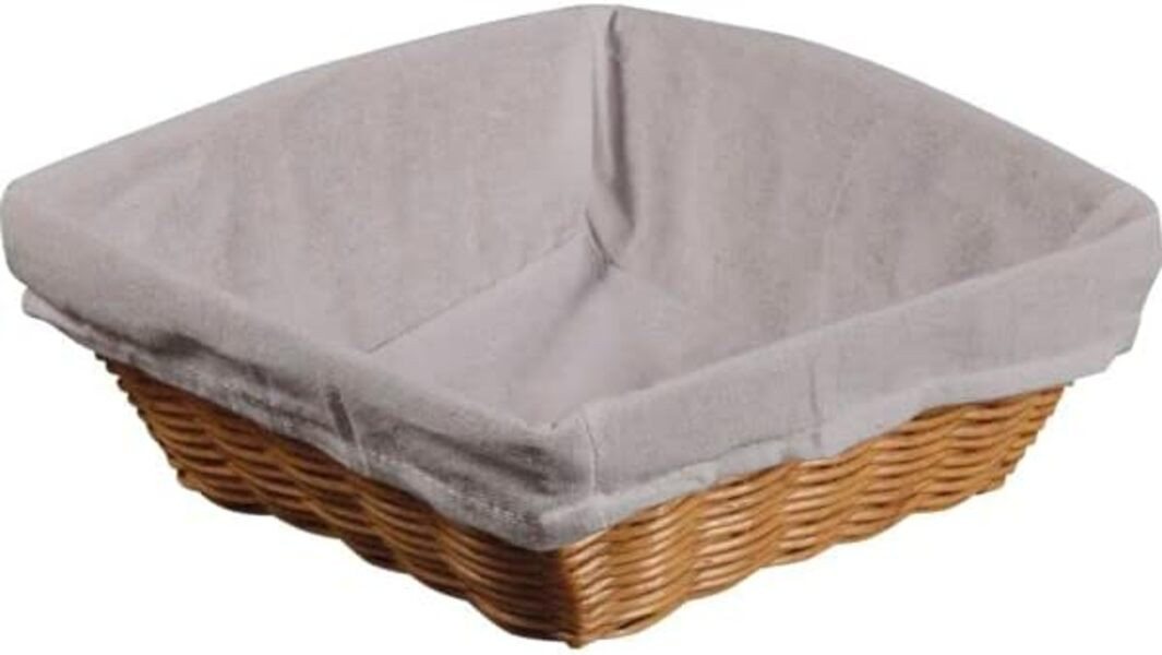KESPER® Brotkorb Brotkorb, Kunststoff, Braun 24 x 24 x 9 cm, (1-tlg) von KESPER®