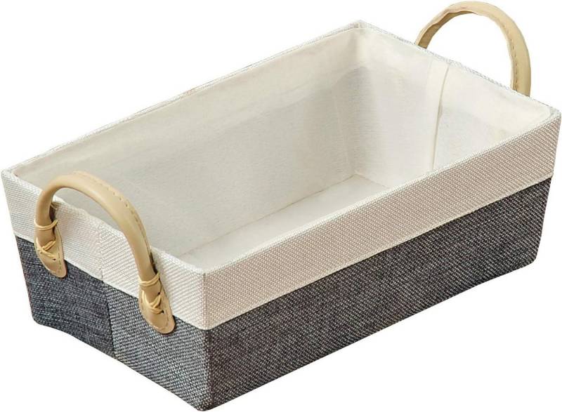 KESPER® Brotkorb Korb 28x17,5x13,5cm aus Papierfaser in grau, Pappe, (1-tlg) von KESPER®