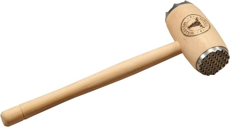 KESPER® Fleischklopfer Fleischklopfer Grillmeister, Holz, braun, 25 x 5 x 5 cm von KESPER®