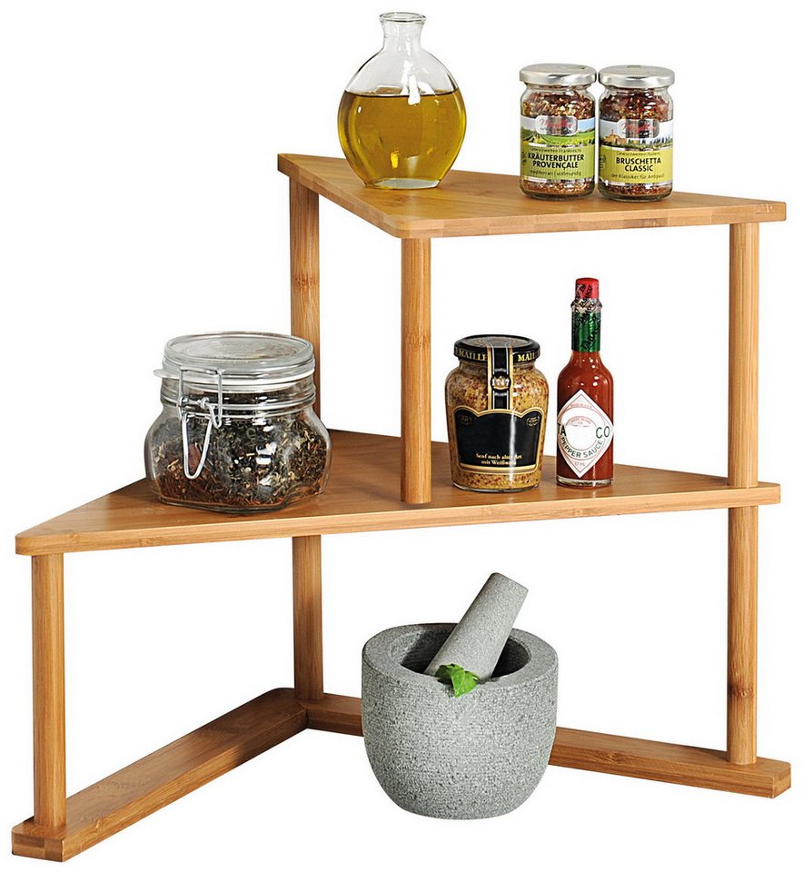 KESPER® Küchenregal Eckregal Küchen-Regal Ablage Regalablage von KESPER®