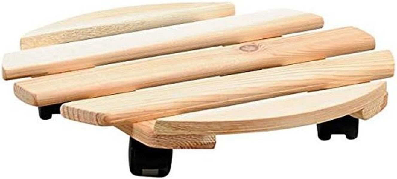 KESPER® Pflanzenroller Pflanzenroller rund aus FSC-zertifiziertem Kiefernholz, (1-St) von KESPER®