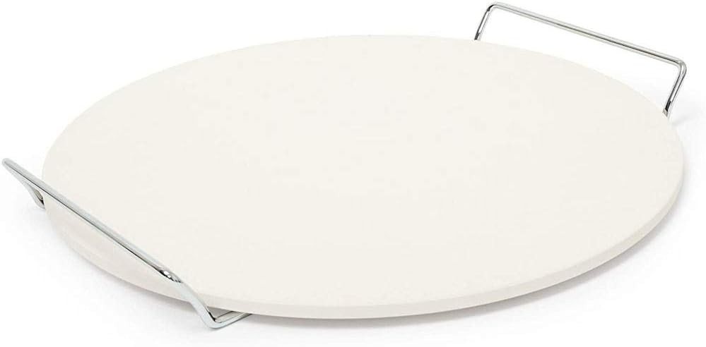KESPER® Pizzastein Pizzastein, Material: Cordierit-Keramik, Metall, Maße: Ø 33 cm H: 1 cm, (1-St) von KESPER®