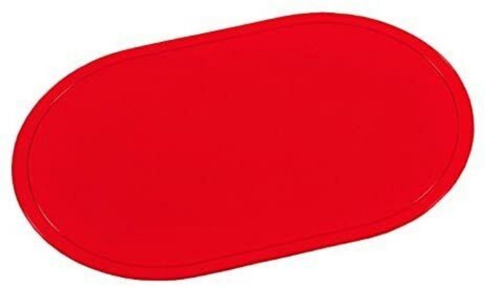 KESPER® Platzset Platzset, Vinyl, PVC, Farbe: rot 77685, (1-St) von KESPER®
