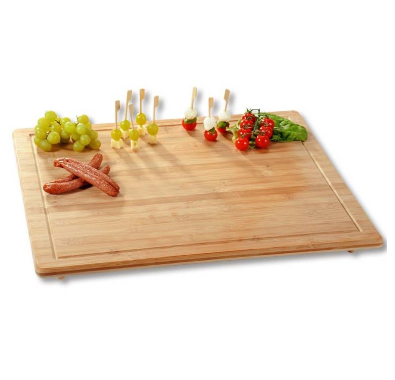 KESPER® Schneide- und Abdeckplatte KESPER Schneide- und Abdeckplatte 58599-13, mit Füßen, Saftrille von KESPER®