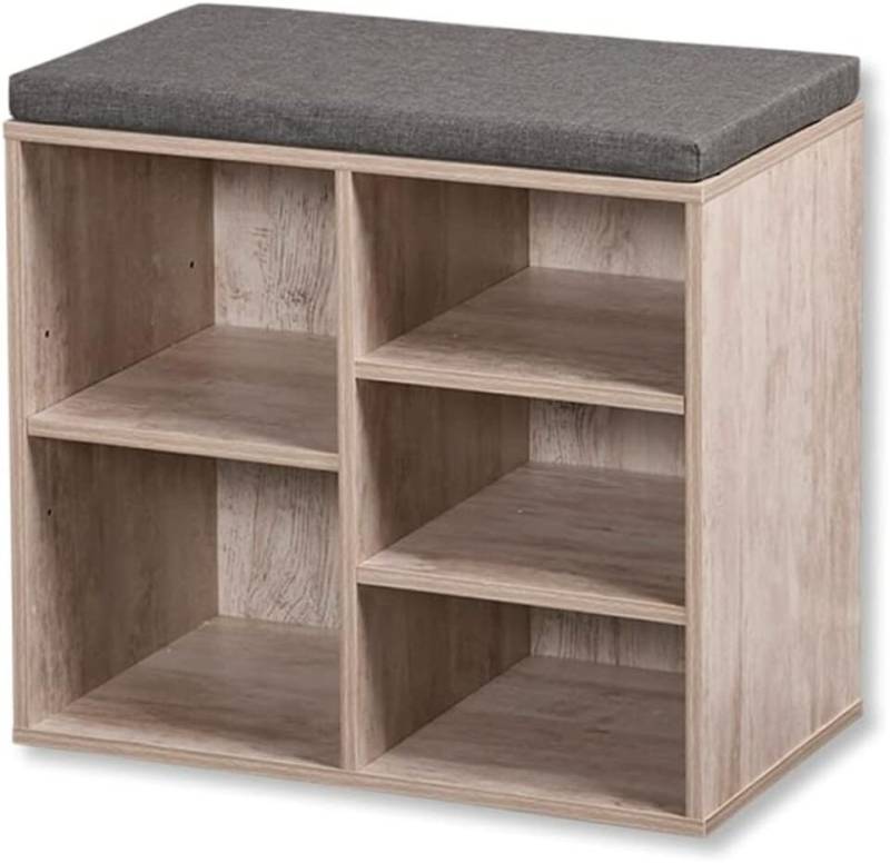 KESPER® Schuhschrank Schuhschrank mit Sitzkissen, Faserplatte, B51,5 x H48 cm x L29,5 cm (1-St) von KESPER®