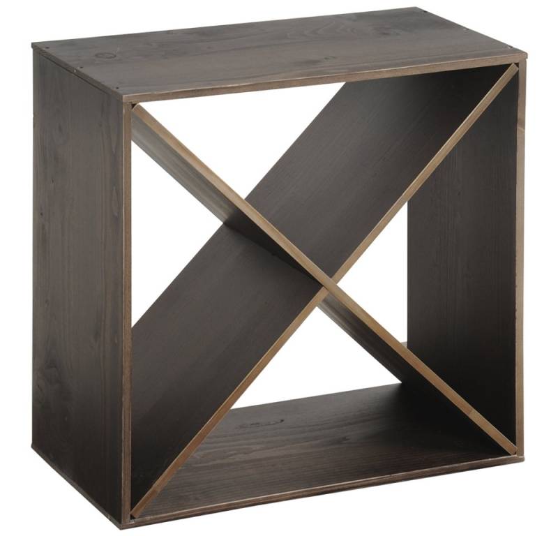 KESPER® Weinregal Weinflaschen-Regalsystem, FSC®-zertifiziertem Kiefernholz, 1-tlg., mit Platz für 24 Flaschen von KESPER®