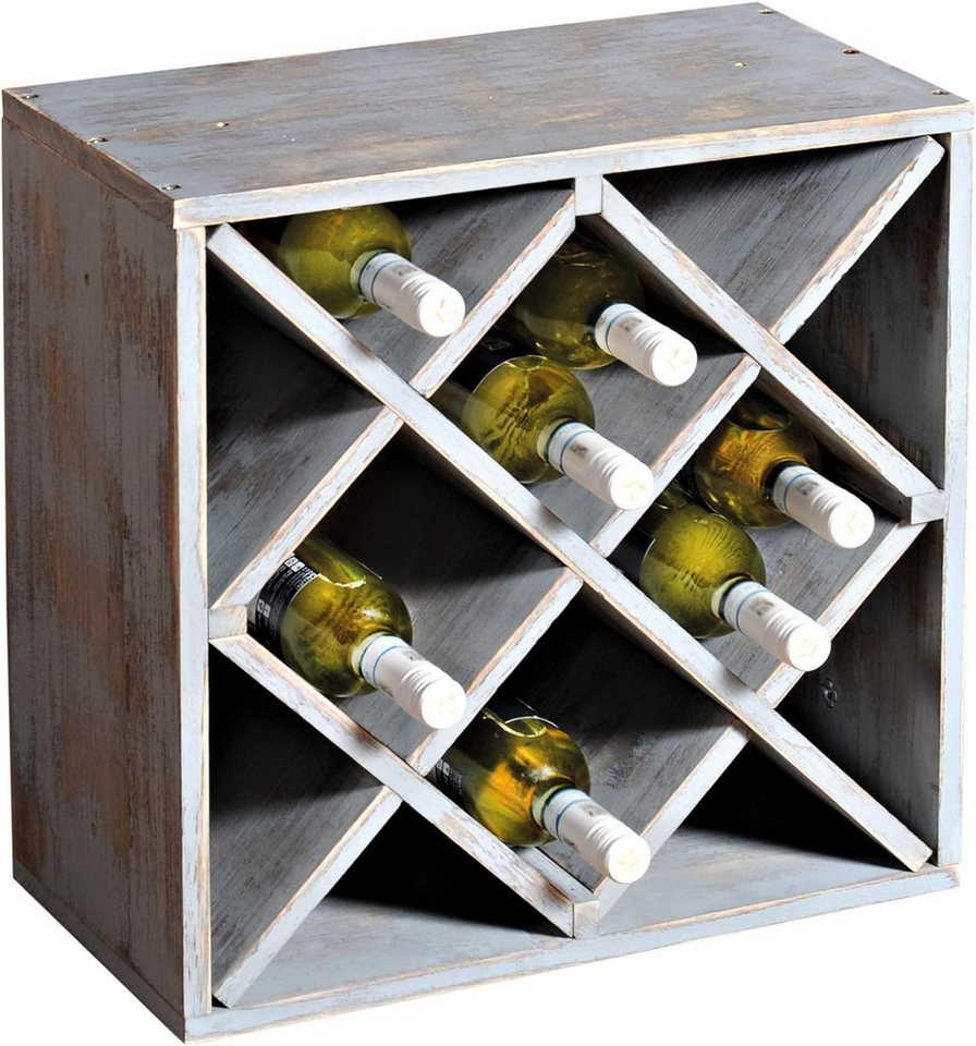 KESPER® Weinregal Weinregal-System aus aus fsc-zertifiziertem Paulowniaholz, 1-tlg. von KESPER®