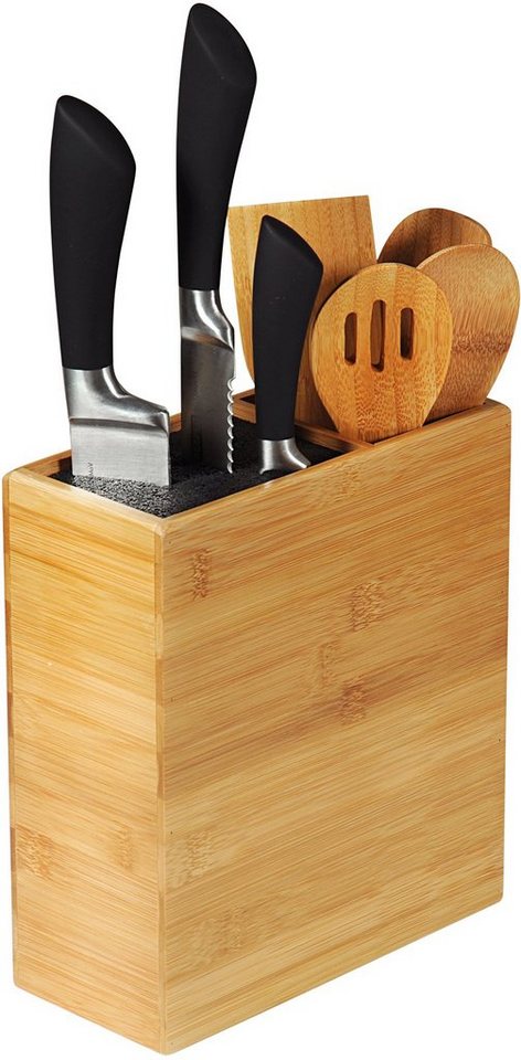 KESPER for kitchen & home Messerblock (1tlg), aus Bambus von KESPER for kitchen & home