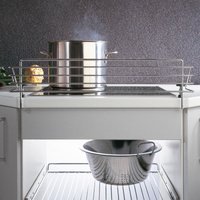 Kesseböhmer - Herd-Kindersicherung Schutzgitter aufklemmbar 60er, Chrom poliert von KESSEBÖHMER