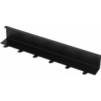 Linero MosaiQ Hakenleiste 6 Haken Stahl Schwarz von KESSEBÖHMER