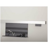 Kesseböhmer - Linero MosaiQ Starterset Profilleiste 1200 mm + Universalablage + 2er Hakenleiste Graphitschwarz exklusiv von sotech von KESSEBÖHMER