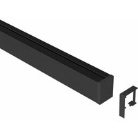 Linero MosaiQ Wandprofil 900 mm Aluminium Schwarz von KESSEBÖHMER