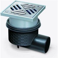 Kessel - Ablauf Ecoguss 48358.11 DN50 seitlich m. Anschlussrand von KESSEL