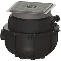 Kessel - Hebeanlage Aqualift s Compact Mono gtf 1200 Bodenplatte, Schwarz von KESSEL