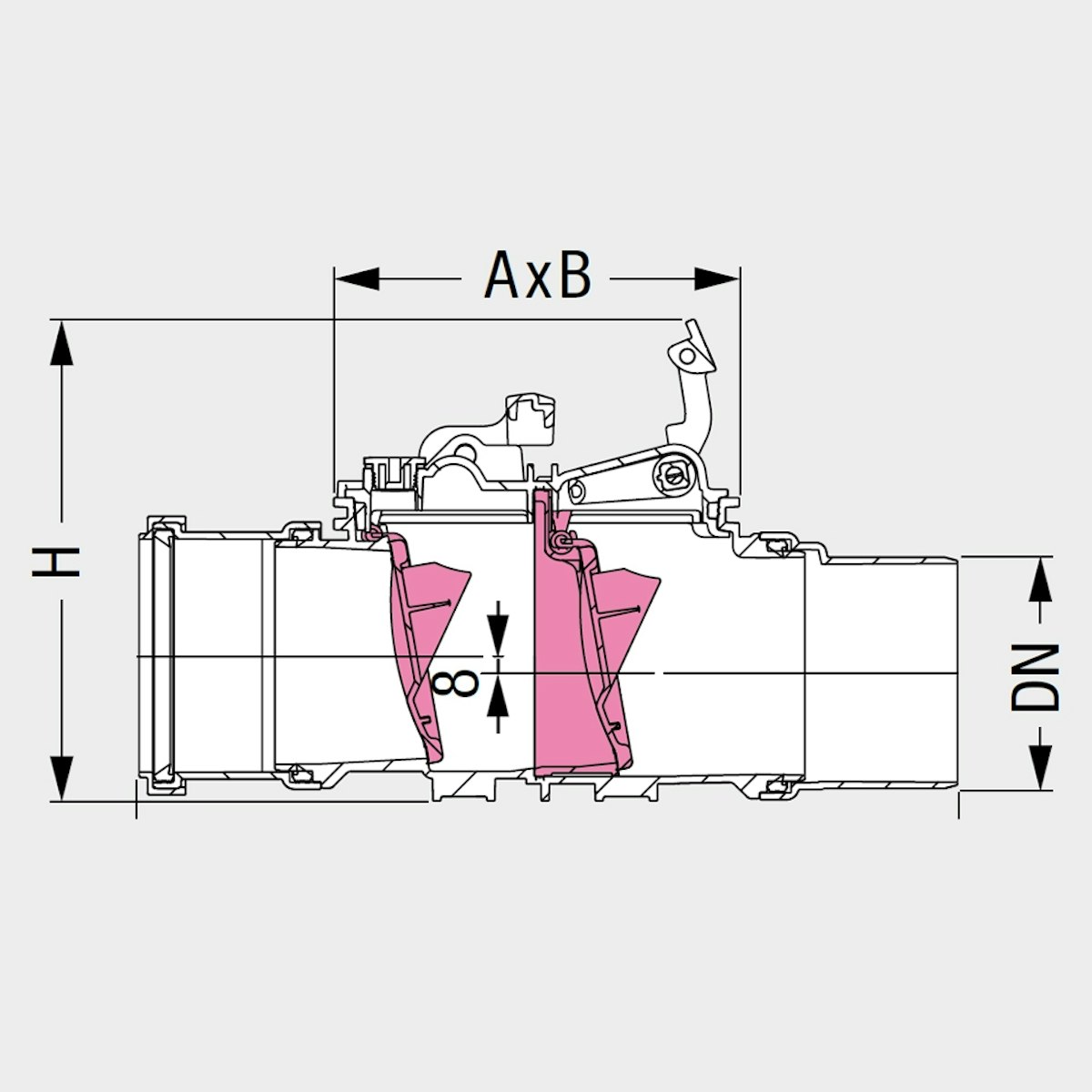 KESSEL 730100 - Rückstaudoppelverschl. von KESSEL