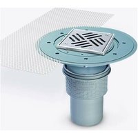 Kessel - Ablauf Practicus 45210.51 DN100 senkrecht, db 138x138 von KESSEL