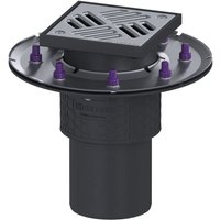 Kessel - Bodenablauf Practicus Pressflansch dn 100 Schlitzrost, senkrecht Kessel - Bodenablauf Practicus Pressflansch dn 100 Schlitzrost, senkrecht von KESSEL