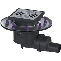 Kessel - Bodenablauf Practicus Pressflansch dn 50 Schlitzrost, seitlich Kessel - Bodenablauf Practicus Pressflansch dn 50 Schlitzrost, seitlich von KESSEL