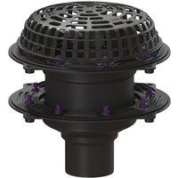 Kessel - Flachdachablauf Ecoguss Pressflansch WU-Beton dn 100 mit Heizung Kessel - Flachdachablauf Ecoguss Pressflansch WU-Beton dn 100 mit Heizung von KESSEL