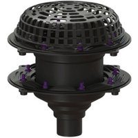 Kessel - Flachdachablauf Ecoguss Pressflansch WU-Beton dn 70 mit Heizung Kessel - Flachdachablauf Ecoguss Pressflansch WU-Beton dn 70 mit Heizung von KESSEL