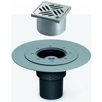 Kessel - Objektablauf Ecoguss 48658.63 DN50 senkrecht, Klebeflansch, Rost von KESSEL