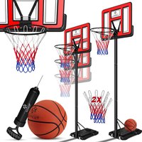 Kesser - Basketballkorb Premium mit Ständer Rollen Inkl. Basketball + Pumpe verstellbare Korbhöhe 230 bis 305 cm höhenverstellbar Korbanlage Outdoor von KESSER