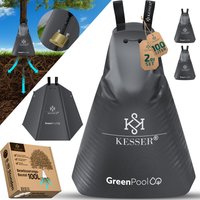 Kesser - Baum-Bewässerungssack Wassersack & Baumbewässerungsbeutel PVC-Tasche langlebig & UV-beständig Baumbeutel Garten Bewässerungssystem 2er Set / von KESSER