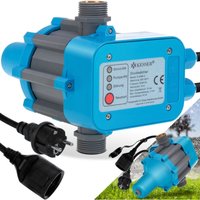 Kesser - Druckschalter Druckwächter Pumpensteuerung Gartenbewässerung mit Kabel Blau von KESSER
