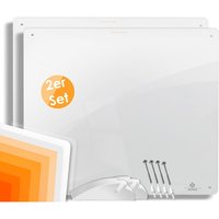 KESSER® Infrarotheizung Infrarot Wandheizung Heizung Heizkörper Heizpaneel 425-550W 2er Set ( 550 Watt ) von KESSER