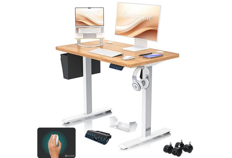 KESSER Schreibtisch, elektrischer & Höhenverstellbarer Computertisch für Home & Office von KESSER