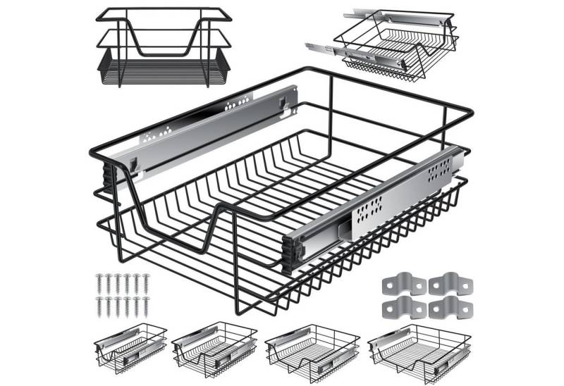 KESSER Schublade, Teleskopschublade Küchenschublade Küchenschrank KESSER Schublade, Teleskopschublade Küchenschublade Küchenschrank von KESSER