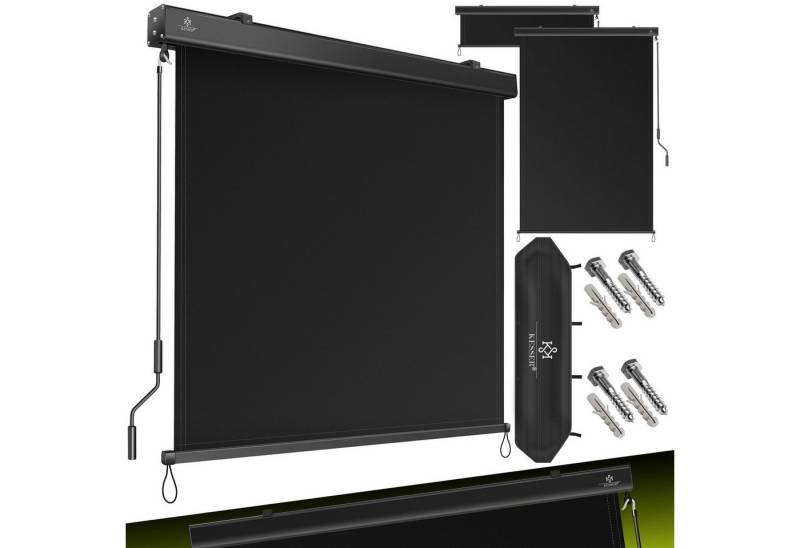 KESSER Senkrechtmarkise Senkrechtmarkise Außenrollo Handkurbelmechanismus Balkonrollo KESSER Senkrechtmarkise Senkrechtmarkise Außenrollo Handkurbelmechanismus Balkonrollo von KESSER