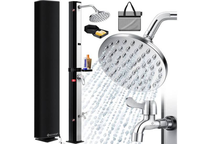 KESSER Solardusche, Solardusche 40- 60 Liter Solar Gartendusche warmes Wasser von KESSER