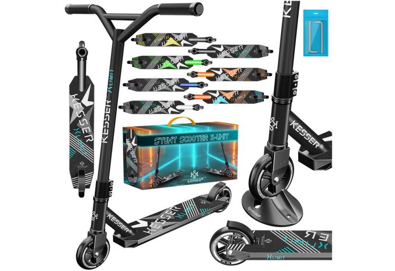 KESSER Stuntscooter, Scooter Funscooter Stuntscooter X-Limit 360° Lenkung von KESSER