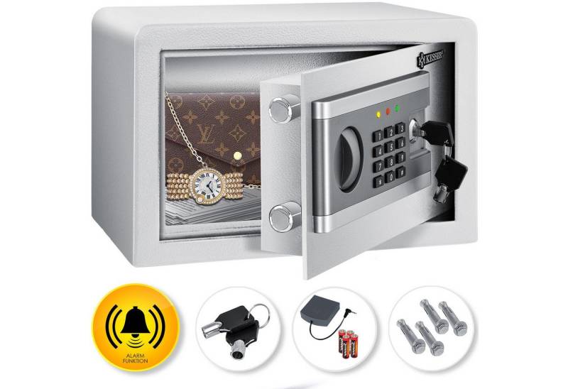 KESSER Tresor, Elektrischer Tresor Inkl. Batteriebox Elektronischer Safe 3 von KESSER