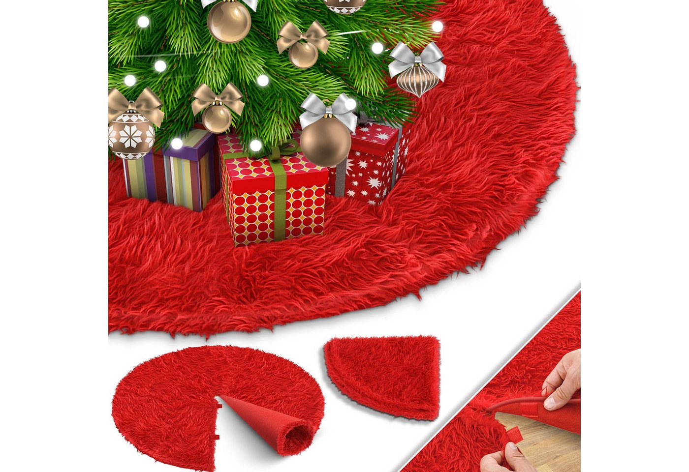 KESSER Weihnachtsfigur, Weihnachtsbaumdecke Tannenbaum Decke Christbaumdecke KESSER Weihnachtsfigur, Weihnachtsbaumdecke Tannenbaum Decke Christbaumdecke von KESSER
