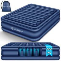 Aufblasbare Matratze Luftbett mit eingebauter elektrischer Pumpe integrierte erhöhte aufblasbare Matratze für Übernachtungsgäste mit Aufblasbare Matratze Luftbett mit eingebauter elektrischer Pumpe integrierte erhöhte aufblasbare Matratze für Übernachtungsgäste mit von KESSER
