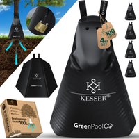 Kesser - Baum-Bewässerungssack Wassersack & Baumbewässerungsbeutel PVC-Tasche langlebig & UV-beständig Baumbeutel Garten Bewässerungssystem 4er Set / von KESSER