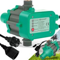 Druckschalter Druckwächter Pumpensteuerung Gartenbewässerung mit Kabel Grün - Grün - Kesser von KESSER
