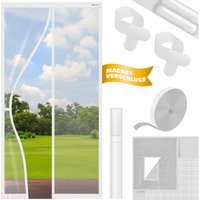 Kesser - Magnet Fliegengitter Tür Insektenschutz Magnetvorhang Türvorhang Schutzgitter mit kinderleichter Inkl. Klebemontage für Balkontür von KESSER