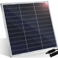 Solarpanel Monokristallin Solarmodul Solarpanel - 18 v für 12 v Batterien Photovoltaik - Solarzelle Solaranlage PV-Anlage Solar für Wohnwagen 100 von KESSER