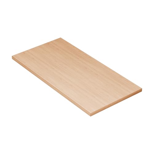 KESSLER PRO Spanplatte 28mm 100x50 cm - Tischplatte für Möbelbau DIY - für Küche, Garage oder Werkstatt mit Verstärkten ABS-Kanten, Eiche Hikora von KESSLER PRO