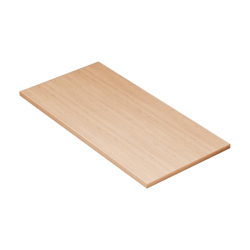 KESSLER PRO Spanplatte 28mm 120x60 cm - Tischplatte für Möbelbau DIY - für Küche, Garage oder Werkstatt mit Verstärkten ABS-Kanten, Eiche Hikora von KESSLER PRO