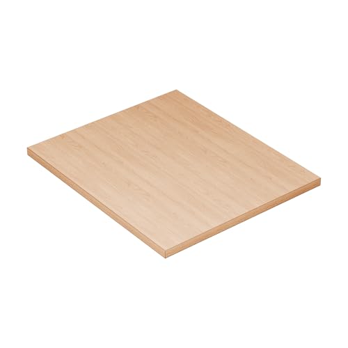KESSLER PRO Spanplatte 28mm 70x60 cm - Tischplatte für Möbelbau DIY - für Küche, Garage oder Werkstatt mit Verstärkten ABS-Kanten, Eiche Hikora von KESSLER PRO