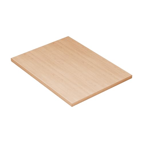 KESSLER PRO Spanplatte 28mm 80x60 cm - Tischplatte für Möbelbau DIY - für Küche, Garage oder Werkstatt mit Verstärkten ABS-Kanten, Eiche Hikora von KESSLER PRO