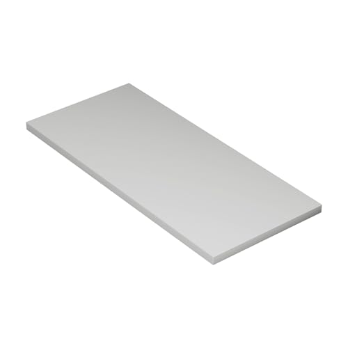 KESSLER PRO Spanplatte 28mm 90x40cm - Tischplatte für Möbelbau DIY - für Küche, Garage oder Werkstatt mit Verstärkten ABS-Kanten, Grau von KESSLER PRO