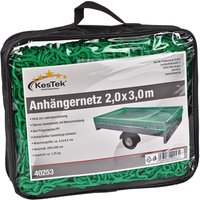 Anhängernetz Gepäcknetz Abdecknetz 2 x 3 m grün zur Ladungssicherung - Kestek von KESTEK