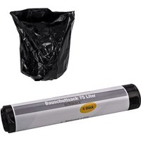Bauschuttsack 75 Ltr. schwarz 5 Stück 100µm - Kestek von KESTEK