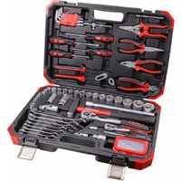 Kestek Universal Werkzeugkoffer Werkzeugtasche 96-teilig Chrom Vanadium Stahl Kestek Universal Werkzeugkoffer Werkzeugtasche 96-teilig Chrom Vanadium Stahl von KESTEK