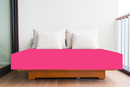 KESTEX Jersey Spannbetttuch Klassisches Bettlacken 100x200 cm in Pink KESTEX Jersey Spannbetttuch Klassisches Bettlacken 100x200 cm in Pink von KESTEX